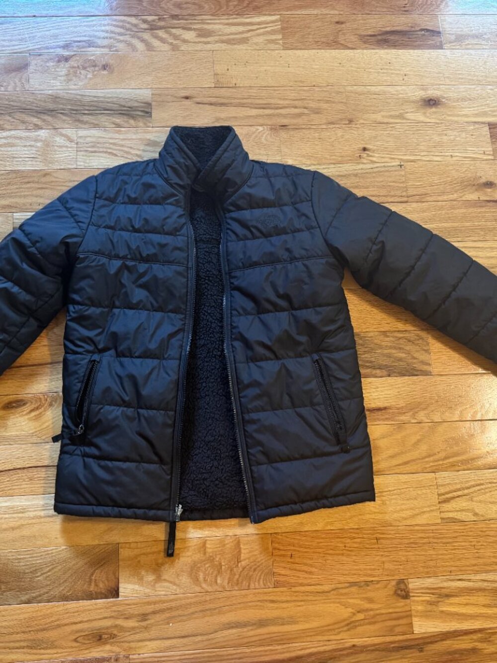 The North Face Boys' Reversible Shasta Full-Zip Jacket.